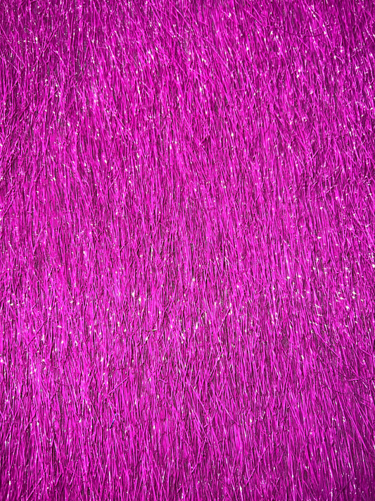 Metallic Eyelash Fabric