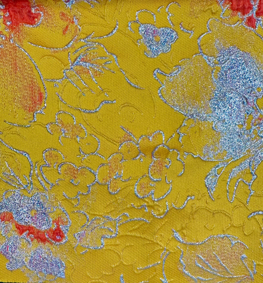 Textured Floral Pattern Jacquard