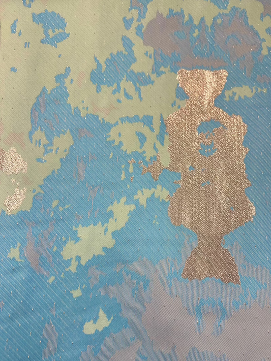 Metallic Pattern Jacquard