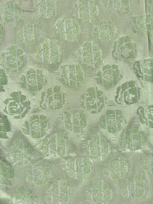 Striped Rose Pattern Jacquard