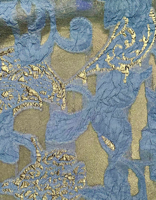 Chandelier Pattern Burnout Brocade