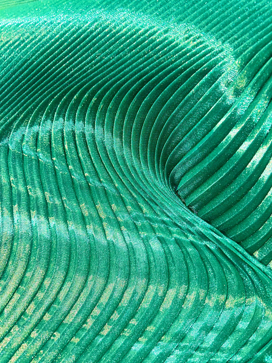 Pleated Organza