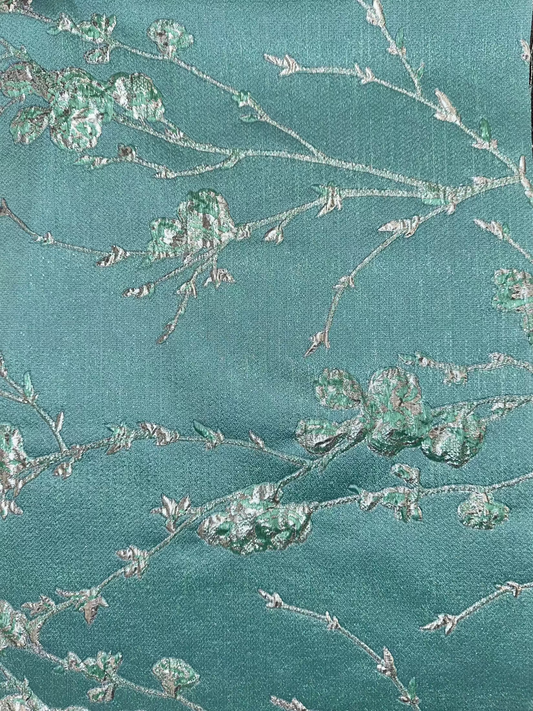 Minimalistic Floral Pattern Jacquard