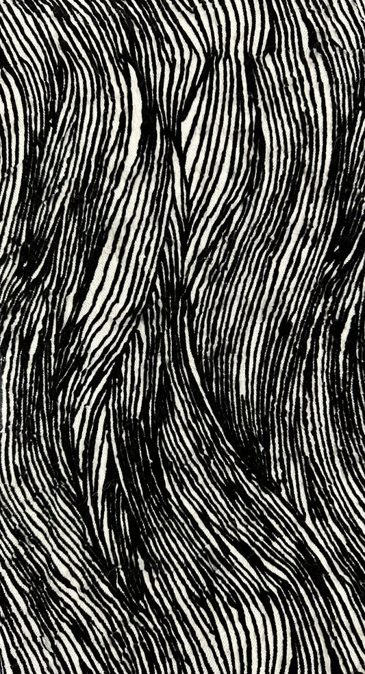 Suede Striped Pattern Jacquard