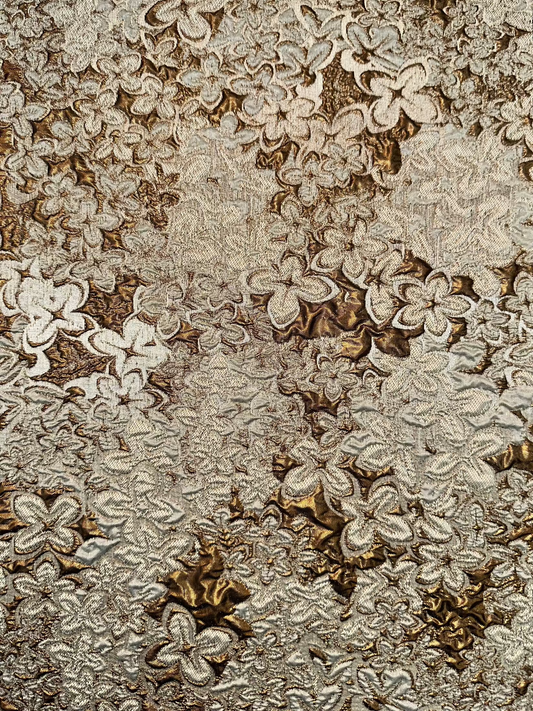 Textured Floral Brocade