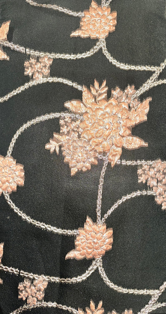 Floral Vine Pattern Brocade