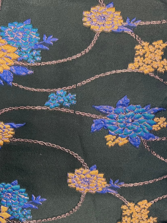Floral Vine Pattern Brocade