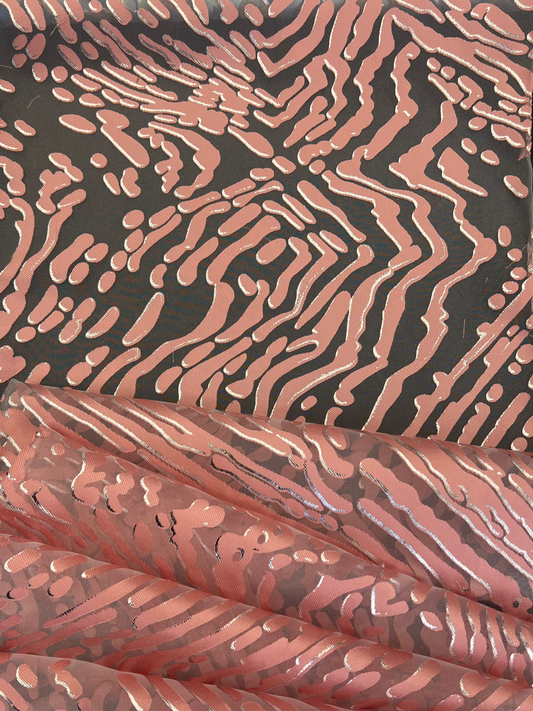 Zebra Patterned Viscose