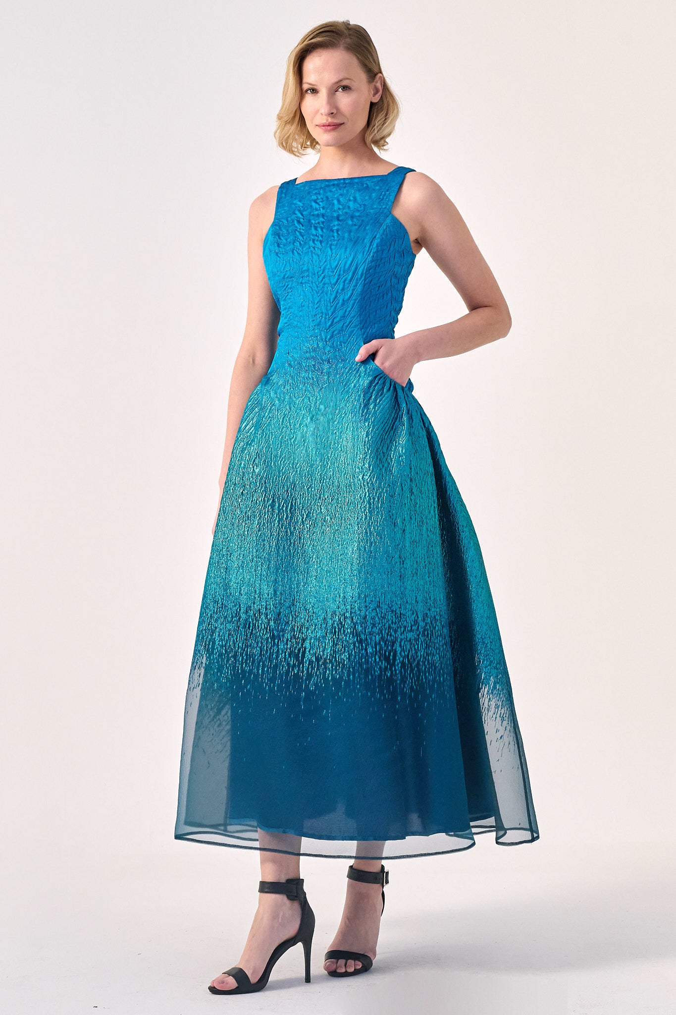 Effortless Elegance: The Textured A-Line Dress John Paul Ataker Effortless Elegance: The Textured A-Line Dress John Paul Ataker