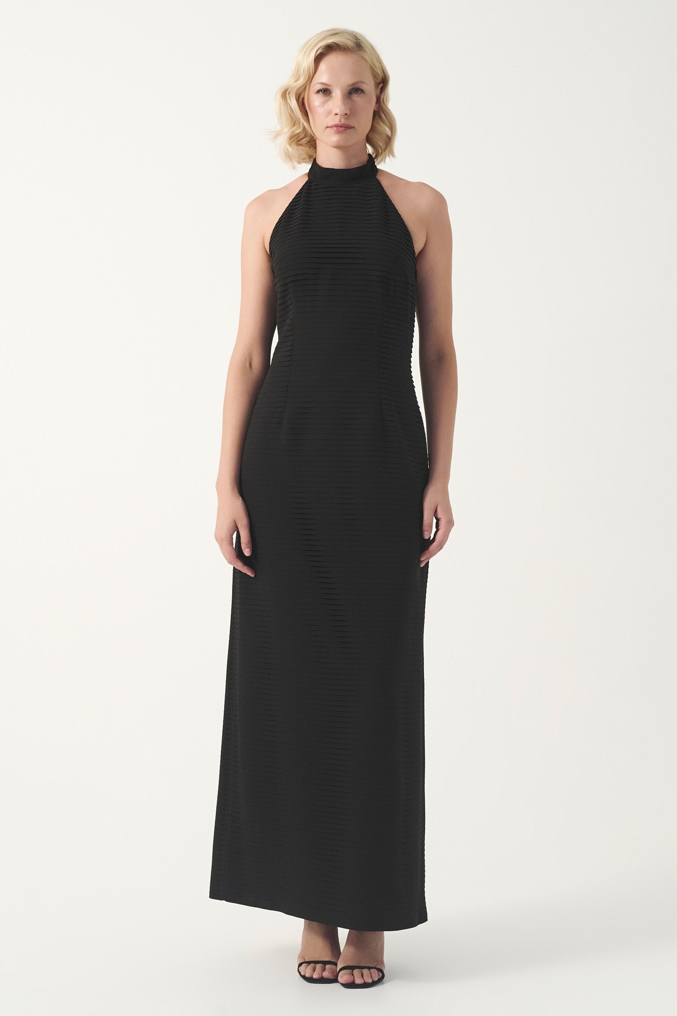 High Neck Halter Gown John Paul Ataker High Neck Halter Gown John Paul Ataker