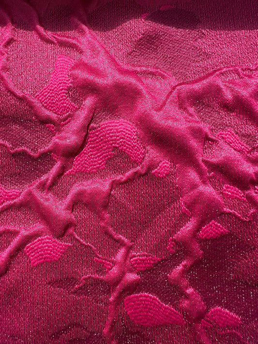 Textured Wave Pattern Jacquard