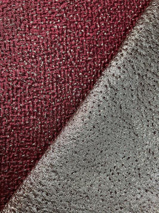 Double-Sided Lurex Glitter Pattern Jacquard