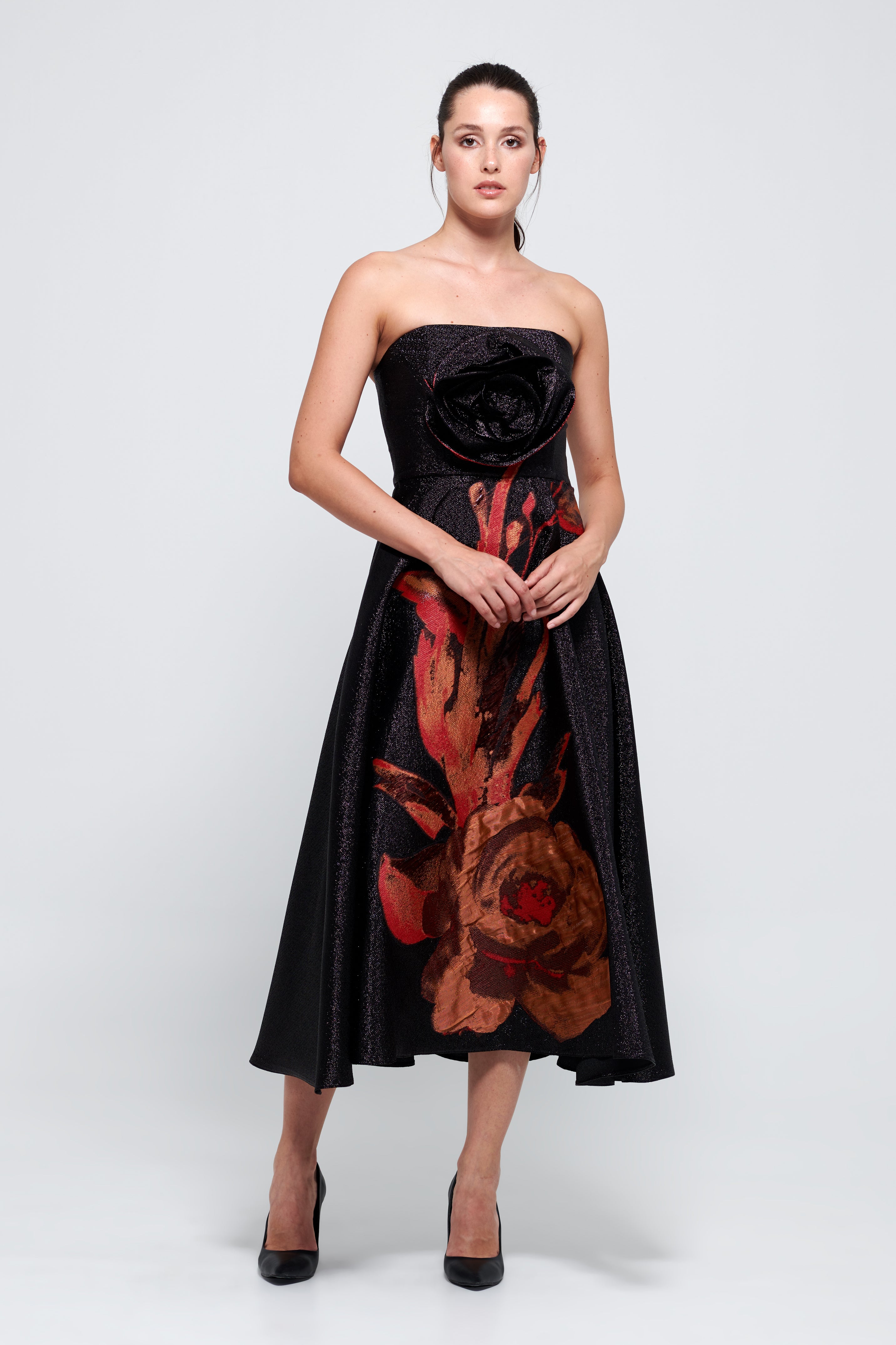 Strapless Midi Dress John Paul Ataker Strapless Midi Dress John Paul Ataker