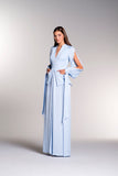 Draped Viscose Gown