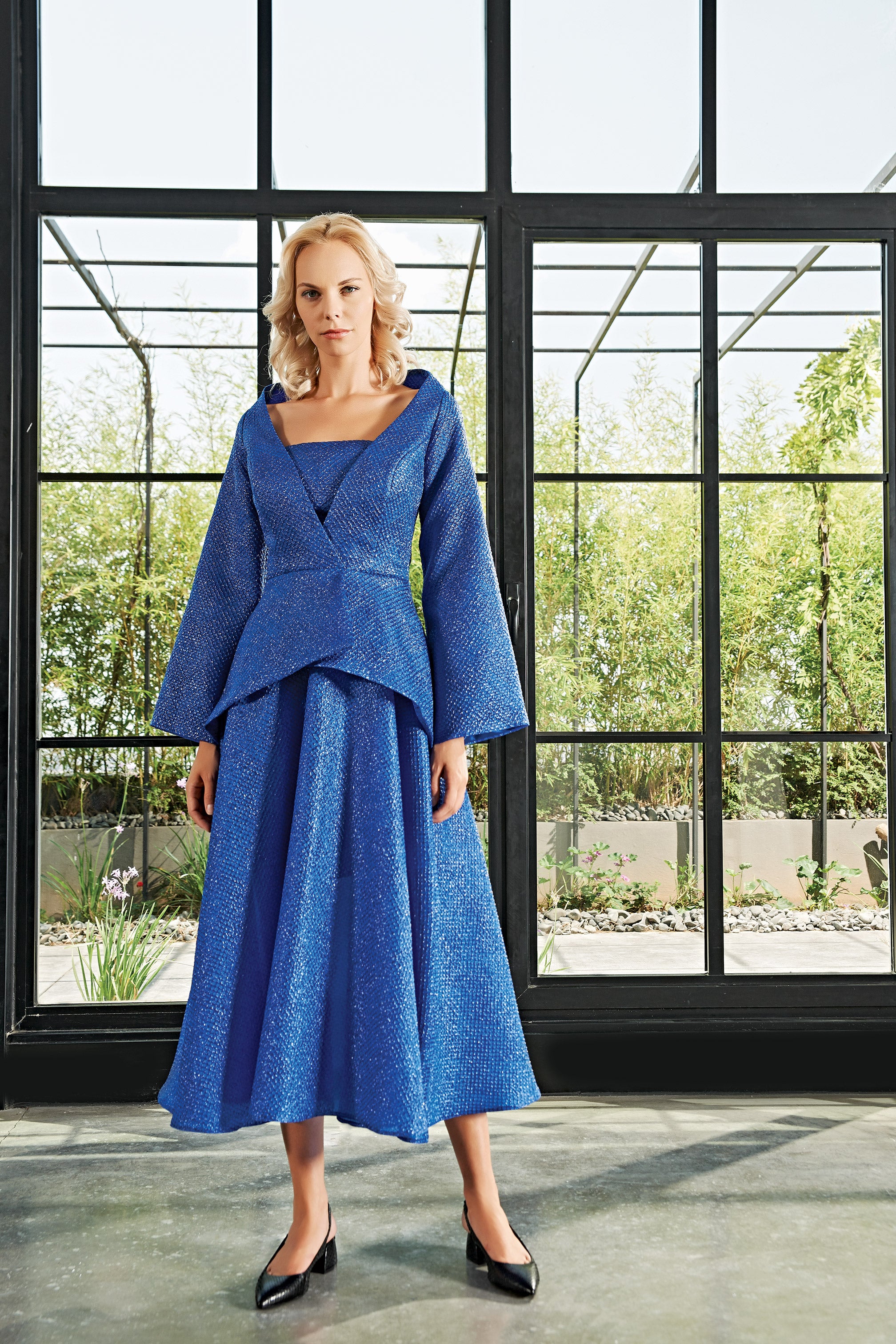 Structured Midi Dress Structured Midi Dress