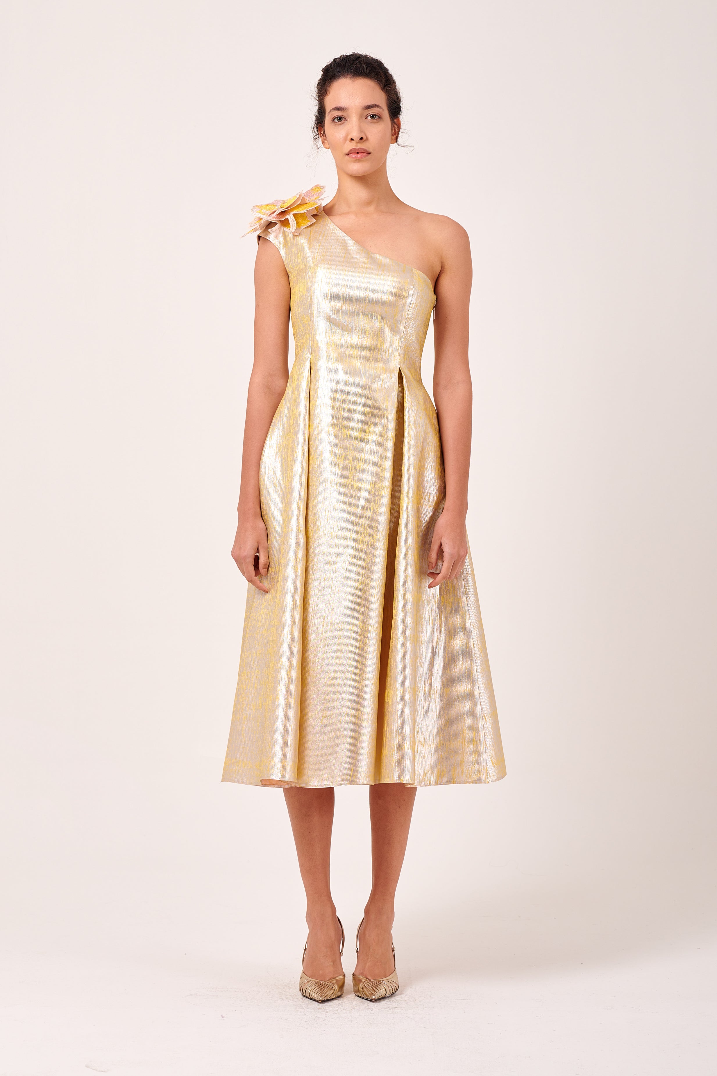 One Shoulder Asymmetrical A-Line Dress John Paul Ataker One Shoulder Asymmetrical A-Line Dress John Paul Ataker