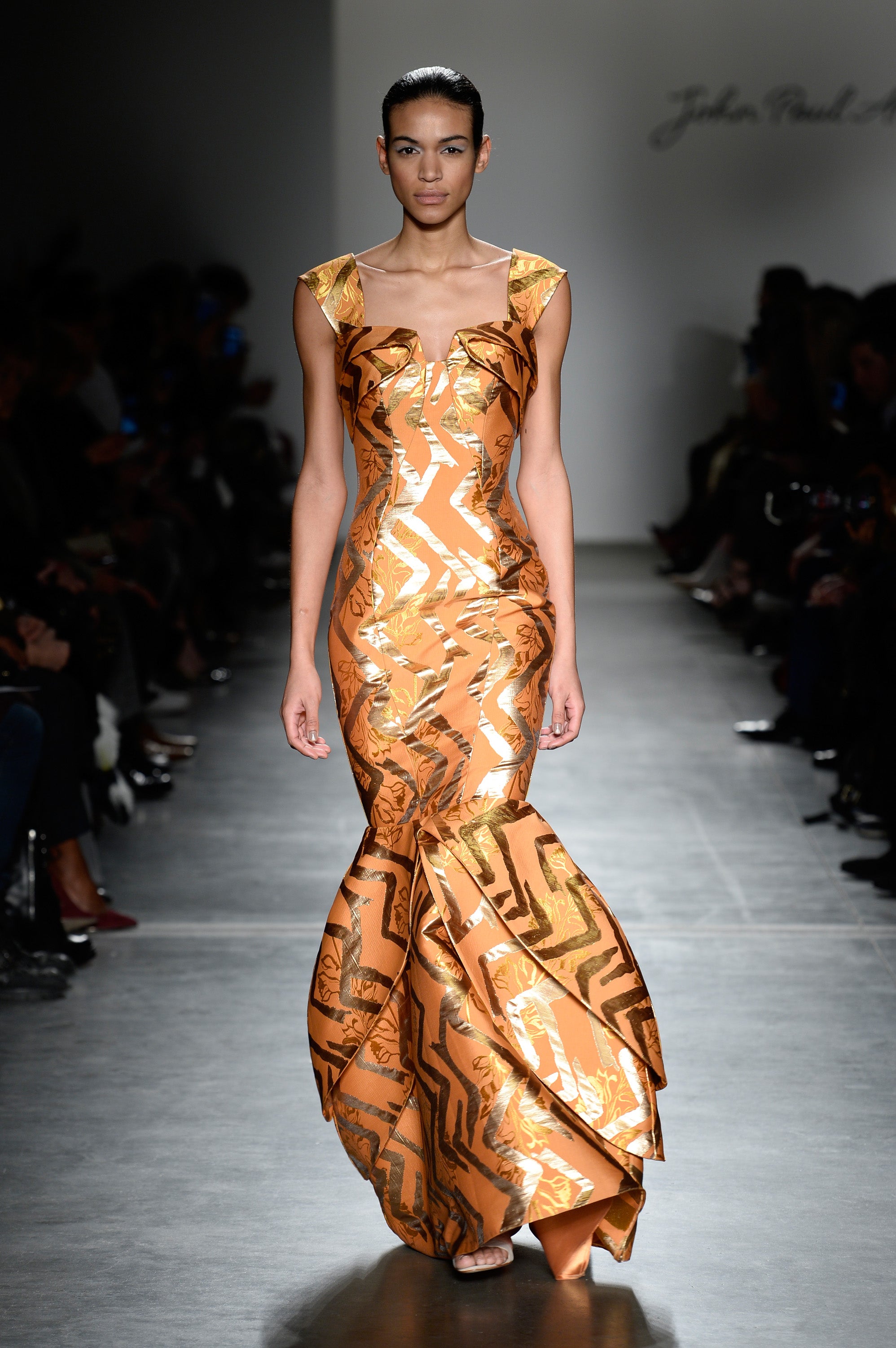 Structured Jacquard Mermaid Dress John Paul Ataker Structured Jacquard Mermaid Dress John Paul Ataker