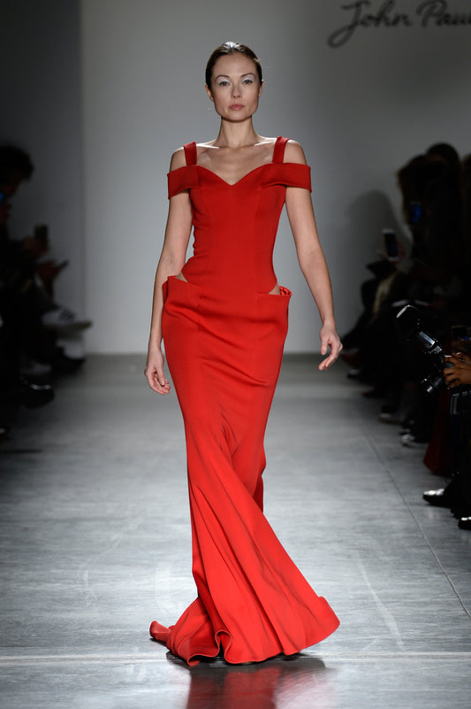 Cut-Out Detailed Mermaid Dress