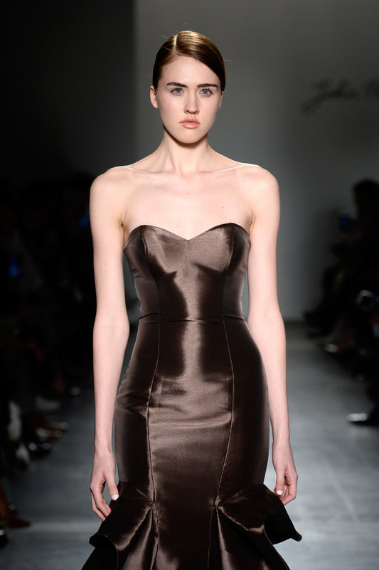 Structured Taffeta Mermaid Dress