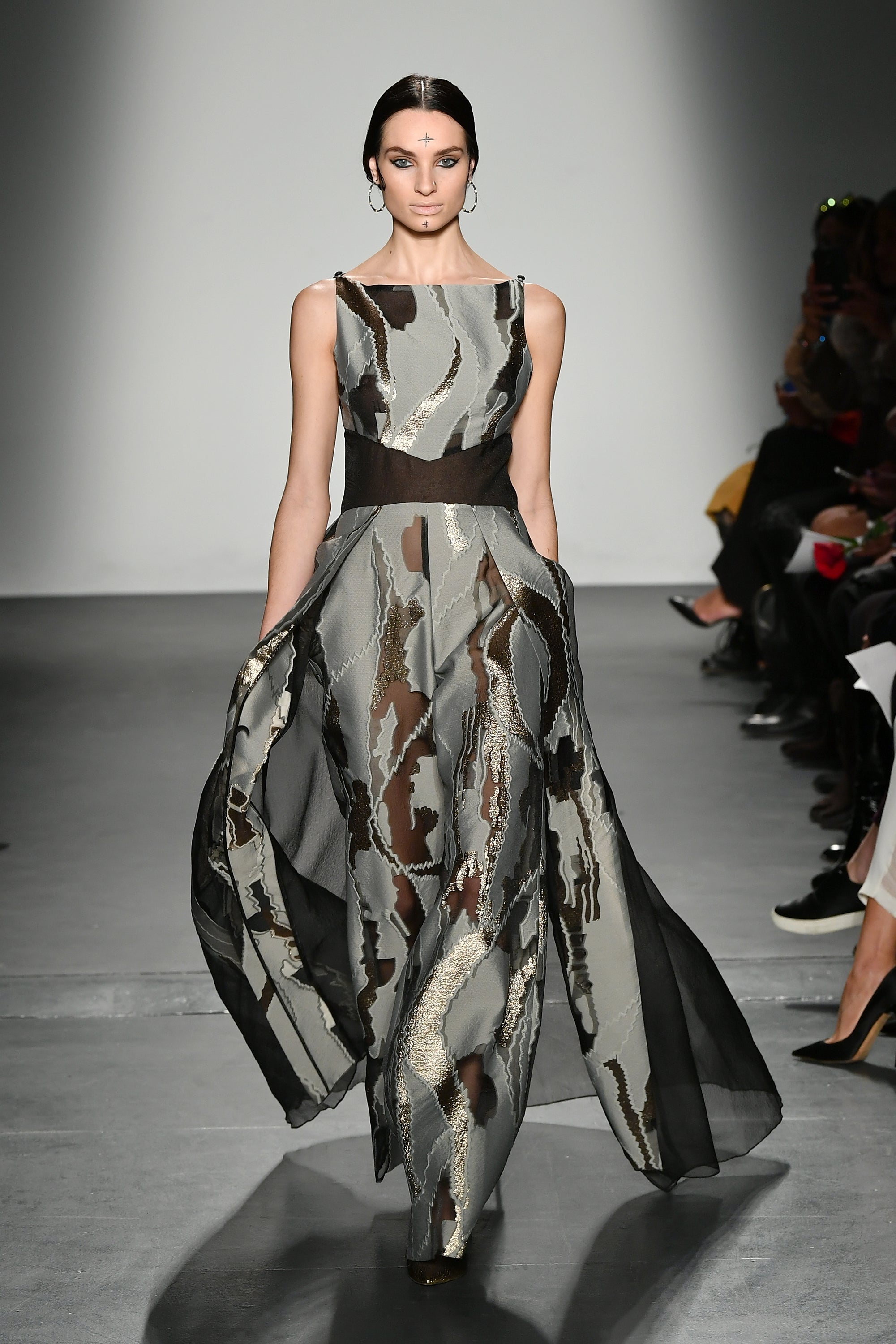 Wide Leg Camouflage Jacquard Jumpsuit – John Paul Ataker