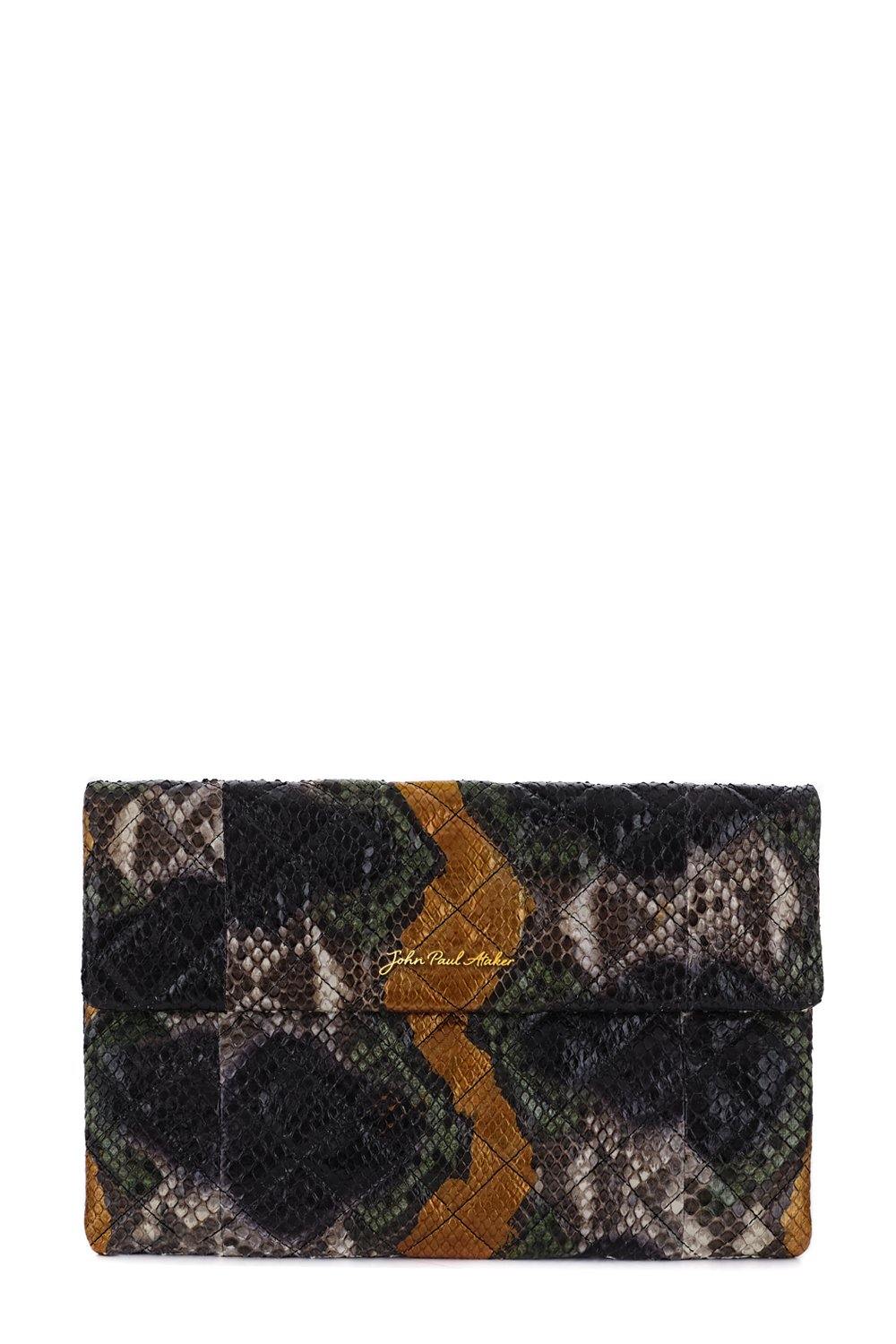 Quilted Envelope Clutch - John Paul Ataker