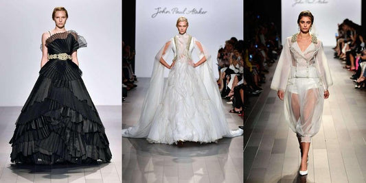 NYFW SPRING/SUMMER 2018 RUNWAY SHOW INTERNATIONAL COUTURE DESIGNER JOHN PAUL ATAKER - John Paul Ataker