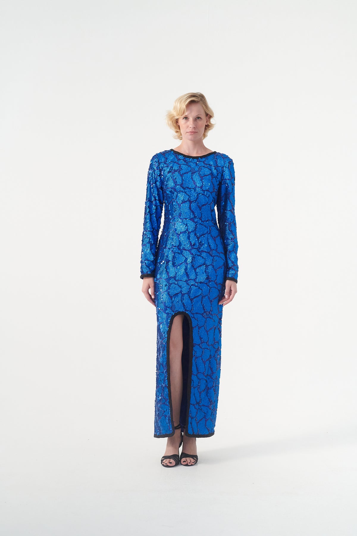 Cord Detailed Sequin Long Dress John Paul Ataker Cord Detailed Sequin Long Dress John Paul Ataker
