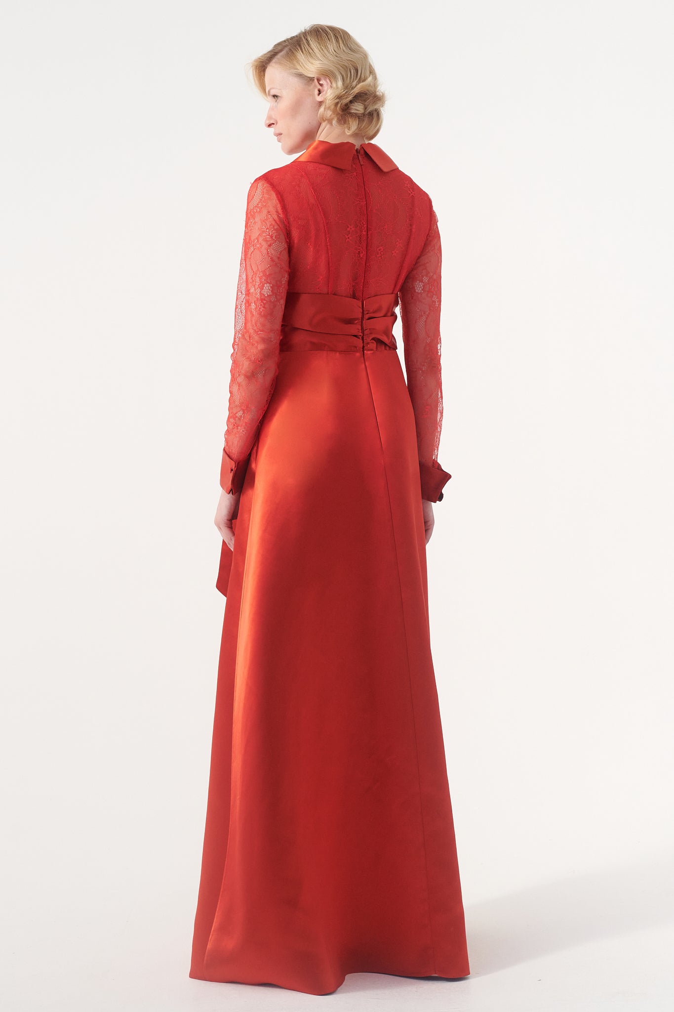 Lace And Taffeta Long Shirt Dress John Paul Ataker Lace And Taffeta Long Shirt Dress John Paul Ataker