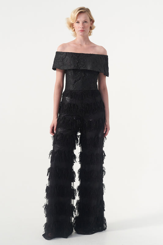 Off-The-Shoulder Jumpsuit