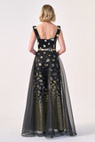 Geometric Jumpsuit with Sheer Overskirt
