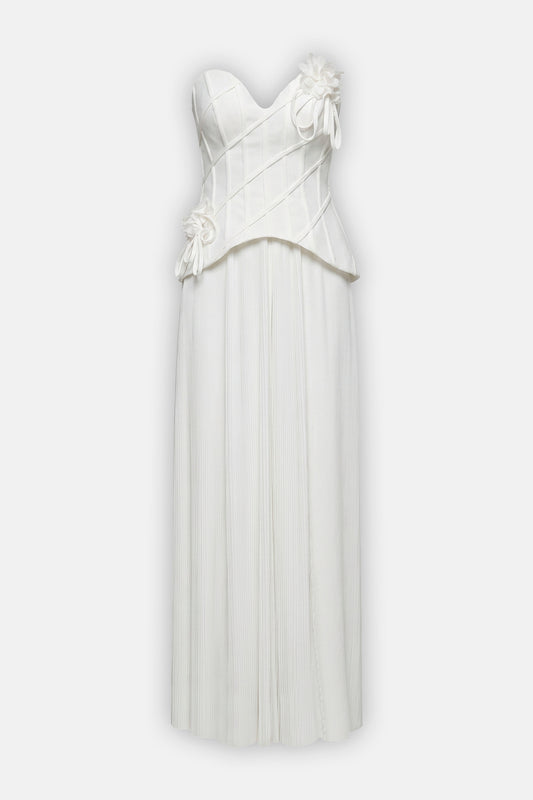 The Timeless Sculptural Long Gown