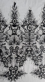 Floral Lace on Tulle