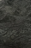 Floral Wave Pattern Brocade