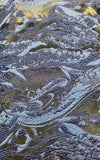 Floral Wave Pattern Brocade