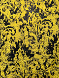 Metallic Chandelier Pattern Burnout Brocade