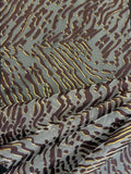 Zebra Patterned Viscose