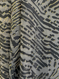Zebra Patterned Viscose