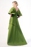Bow Detailed Cotton Long Dress