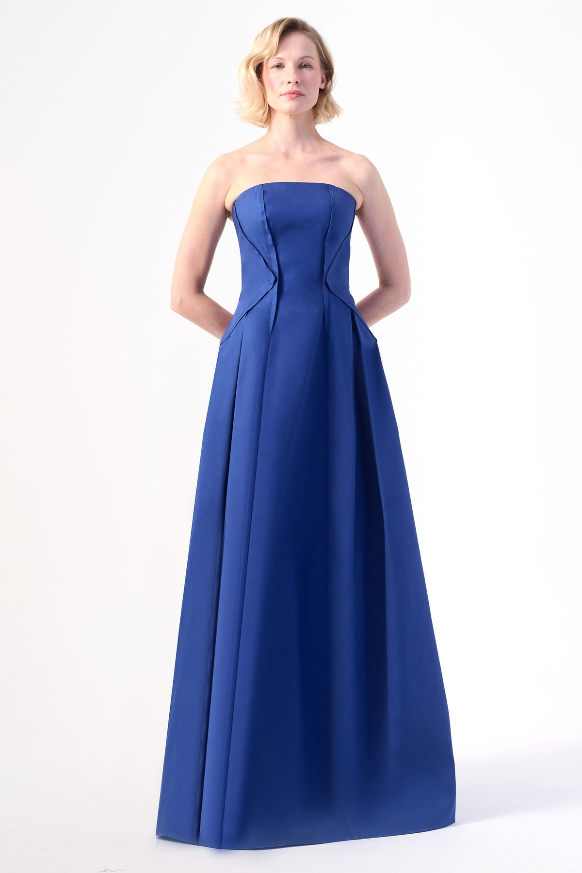 STRAPLESS LONG DRESS