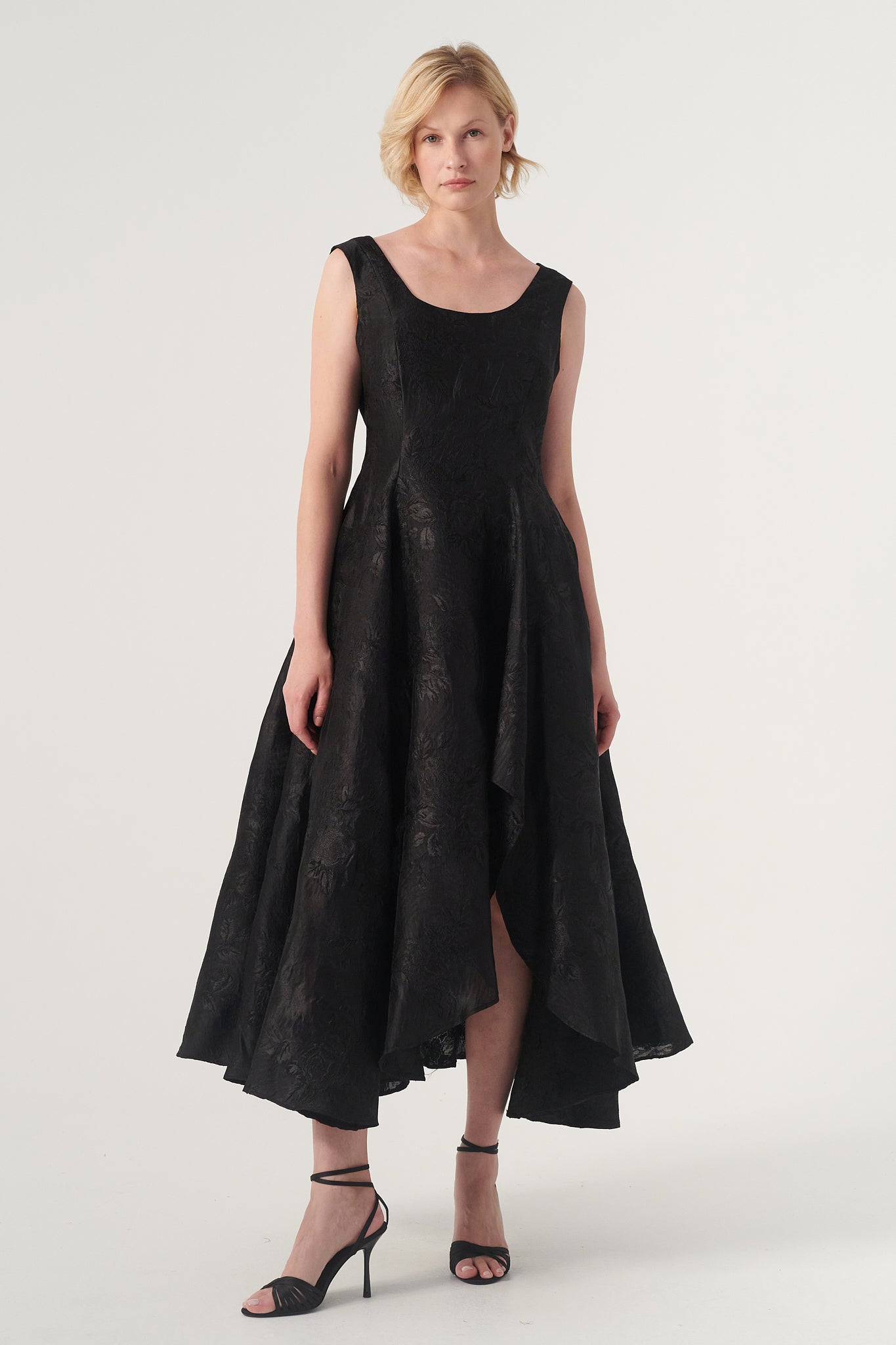 asymmetric hem skew neck dress I.N.C. International Concepts Women's Scoop-Neck Asymmetric-Hem Dress, Macy's Exclusive