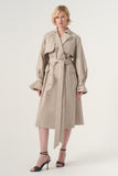 Front button Trench coat
