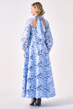 High-Neck holder Long Dress