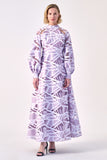 High-Neck holder Long Dress