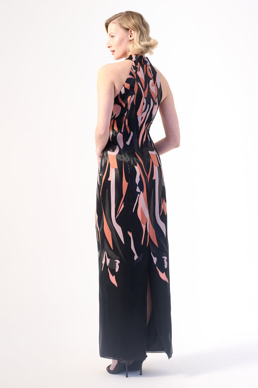 halter neckline Long Dress