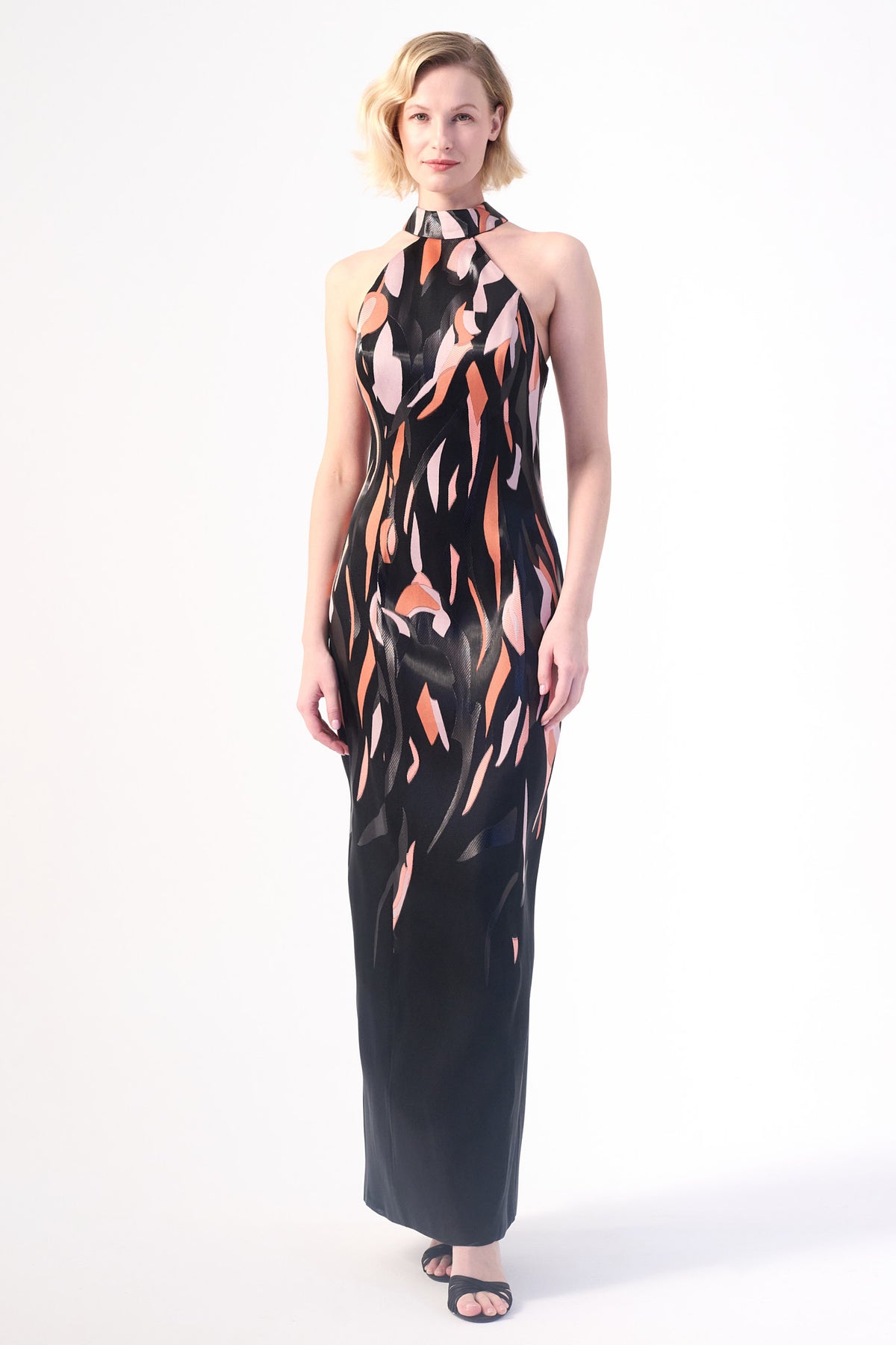 halter neckline Long Dress