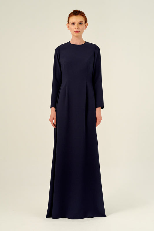 A-Line Silhouette Evening Length Dress
