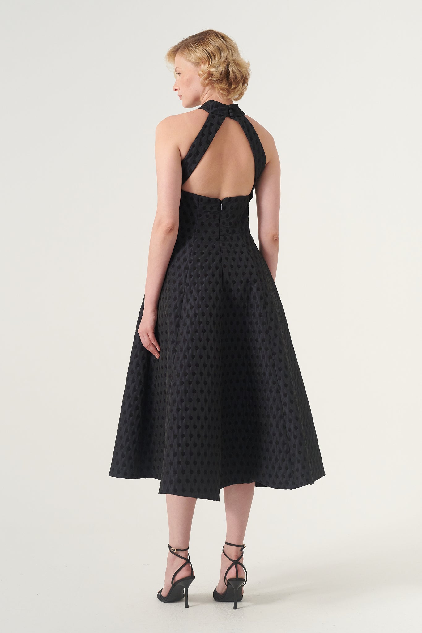 The halter neckline midi Dress John Paul Ataker The halter neckline midi Dress John Paul Ataker