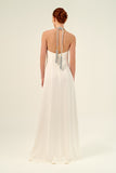 Halter Neckline A-Line Floor-Length Dress