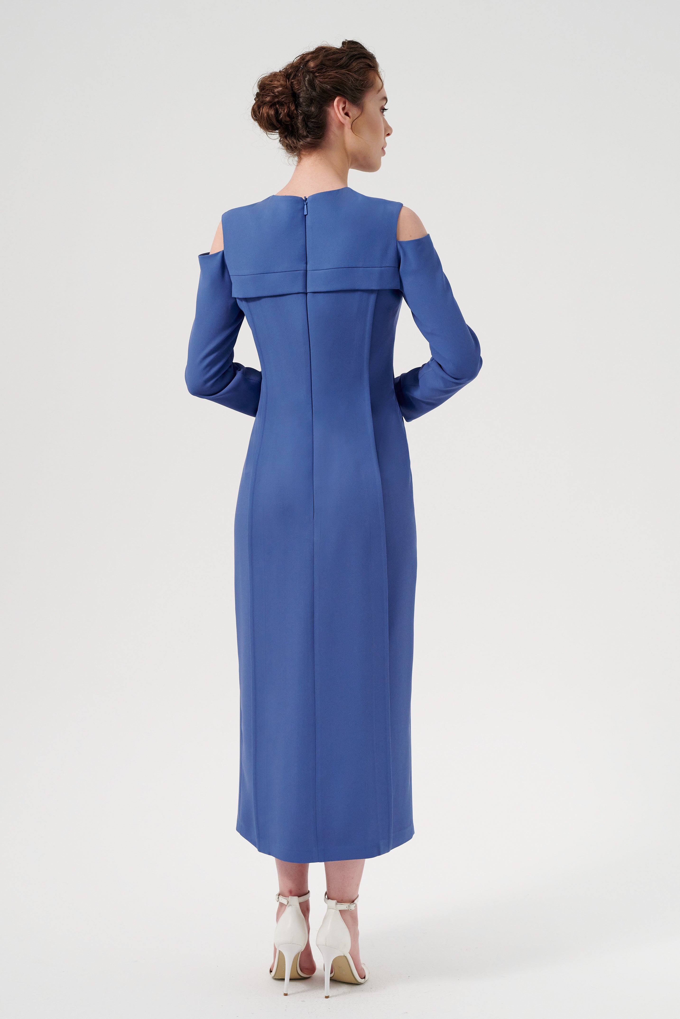 Cut Out Shoulder Detail Maxi-Length Pencil Dress John Paul Ataker Cut Out Shoulder Detail Maxi-Length Pencil Dress John Paul Ataker