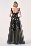 Geometric Jumpsuit with Sheer Overskirt